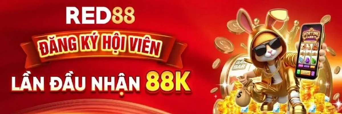 Đăng ký thành viên RED88 nhận ngay nhiều ưu đãi Hot