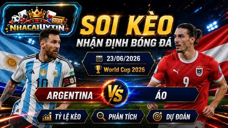 Đối đầu trước đó giữa Argentina vs Áo